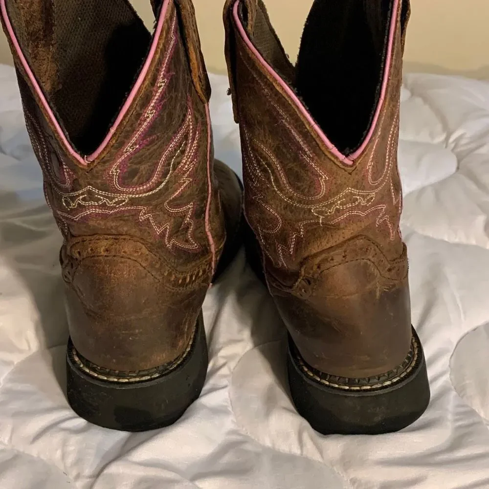 Justin Gypsy Leather Cowgirl Boots Size 7B